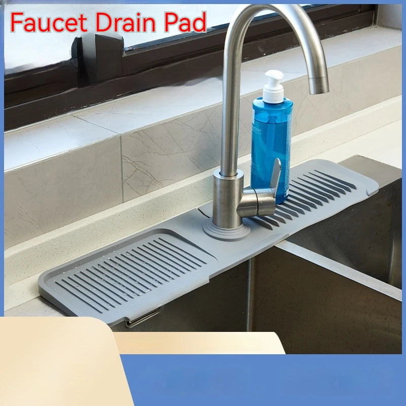 Drain Mat Bathroom Storage Mat Anti-splash