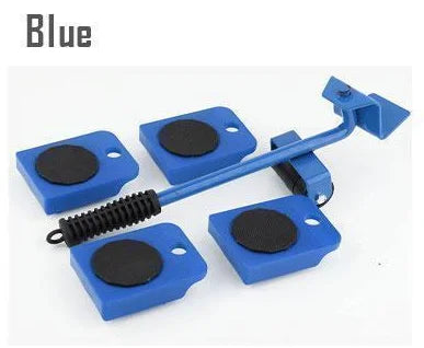 Moving Tool Furniture Lifter Labour Save Heavy Furniture Appliance Mover Slider 360° Rotation Wheel Rollers Pads150kg Capacity